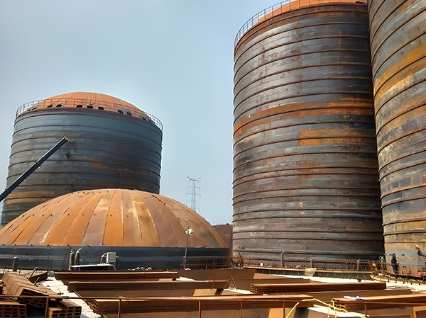 高州焦粉钢板仓